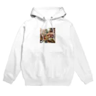 めろんグッズの日本の景色 Hoodie