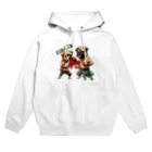 ANFANG のANFANG ヨーキーVSパグ Hoodie