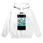 波乗り南国🏝️の波乗りスイマ〜 Hoodie