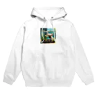 adjustの水槽の掃除をしているウーパールーパー Hoodie