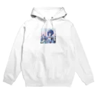 730naoのサイバーパンクガール Hoodie