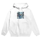 AI妖怪大図鑑の霜妖怪　ヒエペー太 Hoodie