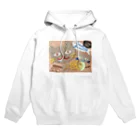 shirocha-nekoclubのくらふとにゃんこ Hoodie