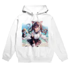 yos-1292583のねこニコばん Hoodie