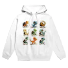 AQUAMETAVERSEの恐竜勢揃い　なでしこ1478 Hoodie