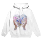 AQUAMETAVERSEのクリスタルの中に押し花がある　なでしこ1478 Hoodie