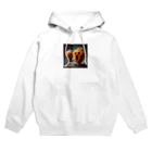 ハピShopのスクリームフライドチキン Hoodie