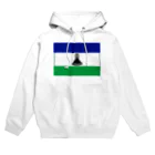 お絵かき屋さんのレソトの国旗 Hoodie