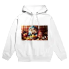 surisurishopのポテトチップスを食べてる猫 Hoodie