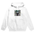 AI妖怪大図鑑の水たまり妖怪　ちゃぷらん Hoodie