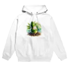 yielanggo007の緑の竹の子 Hoodie