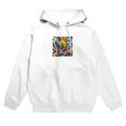 たくみのグッズ販売のアメリカの背景 Hoodie