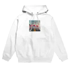 rukia59のサイズフリー ミュージックフラミンゴ Hoodie