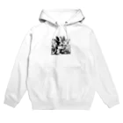 harumama04のシンプルにかわいいウサギのグッズ Hoodie