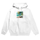 SWQAのビーチ Hoodie