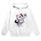 yos-1292583のねこニコばん Hoodie