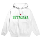 せたが屋さんの世田谷グッズ　グリーンロゴ（setagaya item） Hoodie