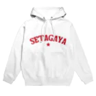 せたが屋さんの世田谷グッズ　レッドロゴ（setagaya item） Hoodie