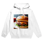 オリジナルグッズショップ KIJITORAのDELICIOUS BURGER Hoodie