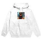 noBuのハロウィンのコスチュームを着ている熊 Hoodie