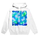 yunyunlivvyの青緑真四角 Hoodie