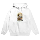 RoseTarot888Shopの着物女性とチワワ Hoodie