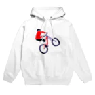 NIKORASU GOのMTBデザイン「RIDE」 Hoodie