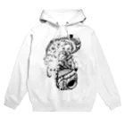 ナンモナシの星を塗るタコ Hoodie