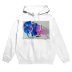 抽象画家ShizukiKagawaのわずかのロマンティック Hoodie