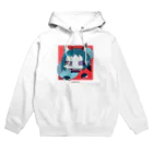 ohutonの幾何学的な猫 Hoodie