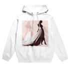 Lei Lei Shopのドレスをきたお洒落な女性のグッツです Hoodie