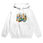 nail_aphroditeのあにまる消防隊 Hoodie