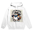 Onkakaka shopのたべねこToo much Hoodie