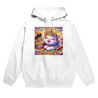 momoart8888の笑いが止まらない猫ちゃん🐈🩷 Hoodie