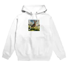 cute in cool shopの跳ねているウサギ Hoodie