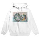 珍獣舎の開運の龍 Hoodie