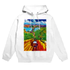 GALLERY misutawoのハンガリー ブダ城ケーブルカーとブダペストの街並み Hoodie