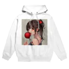 AQUAMETAVERSEのリンゴ飴娘　Tomoe bb 2712 Hoodie