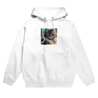 Koiwamiyaの青き目のメインクーン Hoodie