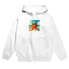 KIglassesのサングラスをかけた笑顔のヒトデ - 海の陽気な仲間！ Hoodie