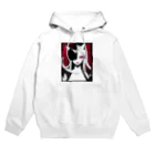 momonekokoの白蛇と獣耳の女性 Hoodie