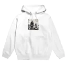 海の幸の黒船 Hoodie