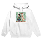 ぷぷオレンジのわんわん美容室 Hoodie