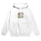 ClownCrown.jpのもふもふシリーズ001 Hoodie