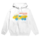 watasackのアーティキュレートダンプトラック Hoodie