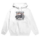 男前ショップのアメリカンビンテージバイク Hoodie