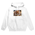 ねむねこのお店のふさふさねこ Hoodie