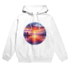 星川屋さんの夕暮れの湖 Hoodie