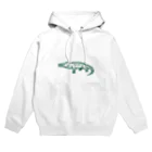 waniwanipanikuの緑のワニ Hoodie