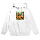 ディノラバ！！ 🦖　　　    　  　　 - DINO LOVER -のピザを食べる恐竜の子供たち！ Hoodie